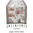 thumbnail image 3 of Jiibva Eid Mubarak Table Runner Middle Eastern Holiday Ramadan Table Runner Cover Jacquard Long Table Cloth for Kitchen Dinning Table, 3 of 7