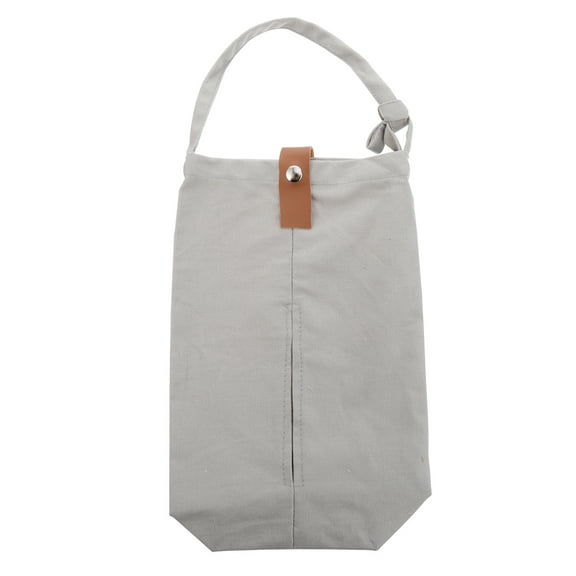 NUOLUX 1Pc Car Tissue Bag Backseat Tissue Holder Wall Hanging Tissue Canvas Bag