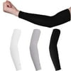 1 Pair Cooler Arm Sleeves UV Protection Good Air Permeability High Flexibility for Running Bike Hiking Golf Tennis Football Driving Fishing