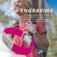 thumbnail image 3 of Sport Medical Alert Bracelet for Men & Women – Customizable, Personalized Engraving with Emergency Identification Card, Complimentary Access to PHR (Personal Health Record) – Pink, 3 of 9