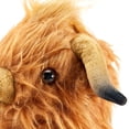 thumbnail image 4 of Highland Cows Stuffed Animal Dolls Scottish Highland Cows Plush Toys Cute Farm Plushie Christmas Birthday Gifts for Adults Kids Boys Girls, 4 of 8