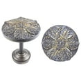 thumbnail image 2 of Urbanest Medallion Curtain Holdback – Elegant Drapery Tieback, Farmhouse Drapery Hardware for Stylish Window Treatments, 2 Pieces, Bronze with Gold, 2 of 2