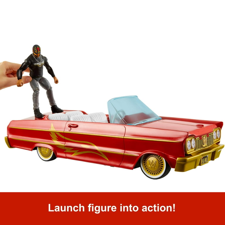 Free Shipping! WWE Lucha Low Rider Vehicle with Hydraulic Action