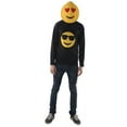 thumbnail image 2 of Face with Tongue Emoji T-Shirt Costume By Dress Up America, 2 of 2