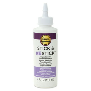 Repositionable Stencil Adhesive Spray Restick Glue 1oz Bottle 