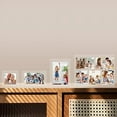 thumbnail image 5 of 4x4 Acrylic Frame, 20mm Thicker Frameless Clear Picture Frame, Double Sided Magnetic Picture Frame Square Frame, Free Standing Desktop Display 1 4x4, 5 of 5