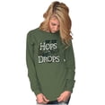 thumbnail image 3 of Deer Bucks Whitetail Hunting Hunters Plus Size Long Sleeve Graphic Tee Shirt Brisco Brands 2X, 3 of 5