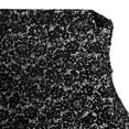 thumbnail image 5 of Zelouf Dela Floral Corded Lace W/ Paillettes  , Sewing, DIY, Crafts Fabric by the Yard, Black, 20 Yard, 5 of 5