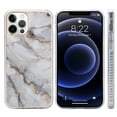 thumbnail image 2 of Dream Wireless FTCIP1261-MARB-GMS Marble IMD Slim-Fit Protective TPU Case for iPhone 12 6.1 - 12 Pro 6.1 - Grey Marble Sky, 2 of 3