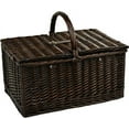 thumbnail image 3 of Surrey Wicker Picnic Basket for 2 - Bahamas, 3 of 3
