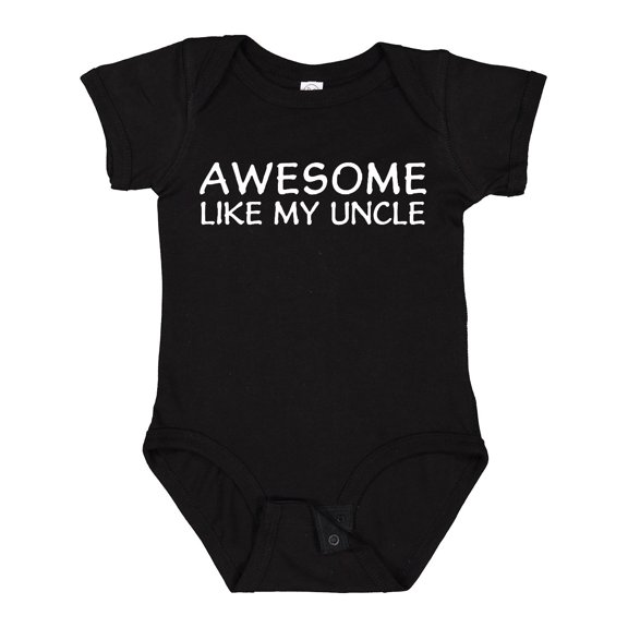 Inktastic Awesome Like My Uncle Boys or Girls Baby Bodysuit
