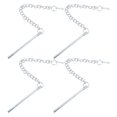 thumbnail image 1 of 4pcs Durable Patio Umbrella Pin Chain Stabilizer Straps for Garden Parasol Fixing, Outdoor Use, Noise Reducing, Compatible with Various Models, 1 of 4