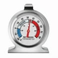 thumbnail image 2 of Stainless Steel Refrigerator Freezer Thermometer Large Dial Thermometer Classic Series Temperature Thermometer for Refrigerator Freezer Fridge Cooler 12 Pack, 2 of 4