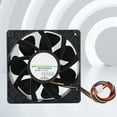 thumbnail image 4 of Cooling Fan, Noise Reduction Strong Heat Dissipation 12V Cooling Fan Cooler Professional Advanced Design  For Industry, 4 of 8