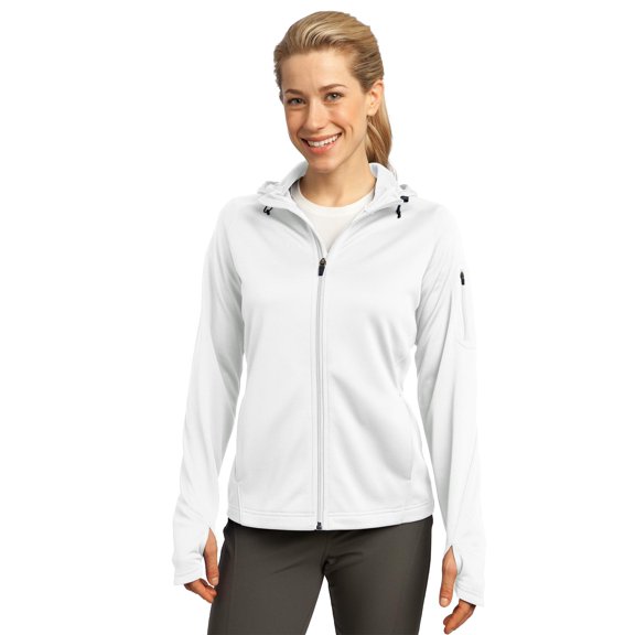 Sport-Tek ® Ladies Tech Fleece Full-Zip Hooded Jacket. L248
