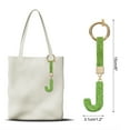 thumbnail image 2 of Uxcell Alphabet J Letter Charm Rhinestone Alphabet Charm for Jewelry Making, Light Green, 2 of 6
