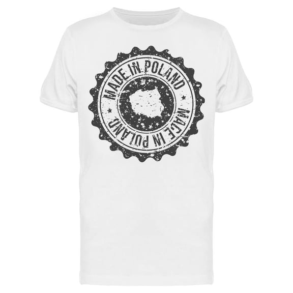 Made In Poland Symbol Tee Men's -Image by Shutterstock