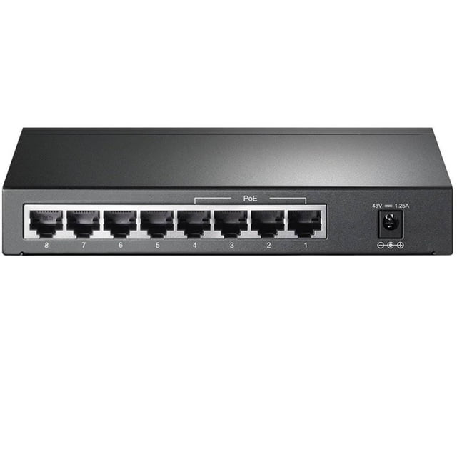 TP-Link 8-Port 10/100/1000Mbps Metal Ethernet Computer Desktop Network Switch
