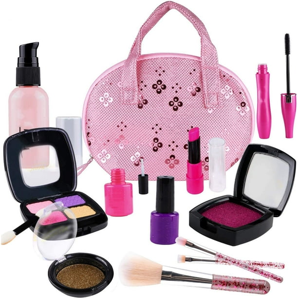 Make Up Toy Sets for Kids Girls Pretend Makeup Set Washable Cosmetics