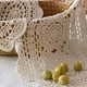 thumbnail image 4 of Abastado Phantomon Lace Doilies Manteles Individuales de Ganchillo Hechos a Mano Tapetes de algodón Tela de Encaje, Forma Ovalada, 10 x 14 Pulgadas (Beige), 4 of 5