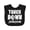 AB-Black, variant on Inktastic Touchdown Season Football Boys or Girls Baby Bib