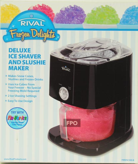 rival deluxe ice shaver