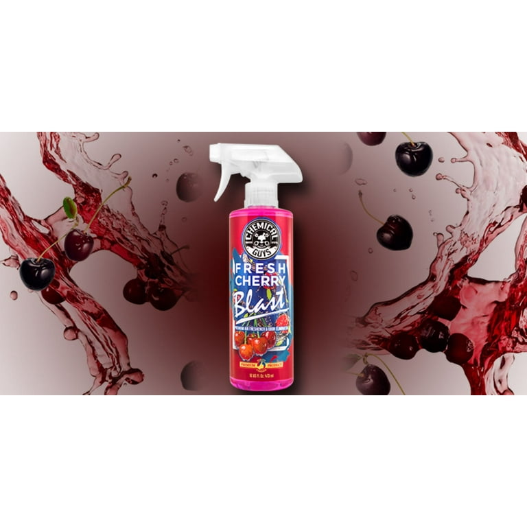 Chemical Guys AIR22804 Air Freshener Odor Eliminator Fresh Cherry Blast Premium, 4 fl. oz