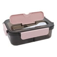 thumbnail image 4 of Boîte à Lunch 2 Compartiments Boîtes Bento Compartiments Boîtes Bento Conteneur à Lunch pour Enfants Élégant et Moderne, 4 of 5