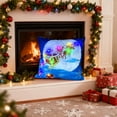 thumbnail image 4 of Christmas Light Up Pillow Holiday Decoration Dual Mode LED 17.72x17.72 Inch Printed Sofa Cushion Polyester Cover Festive Home Decor Gift, 4 of 5