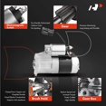 thumbnail image 5 of A-Premium Starter Motor Compatible with Nissan Pathfinder 1987 1988, Pickup 1995 1998 1999, Van 1987 1988, D21 1988-1994, L4 2.4L, 12V 1.4KW 9 Teeth Clockwise, Replace# 23300-86G10, 410-48018, 5 of 8