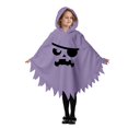 thumbnail image 3 of LILIYA Ages 3-12 Halloween Cloak Cape, Hooded Poncho for Fall Event, Cute Festive Motif, Cozy Durable Fabric, Everyday Holiday Outfit, 3 of 8