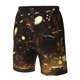 thumbnail image 4 of Balery Classical Golden Casino Traje de Baño Estilo Hawaiano para Hombre, Shorts de Secado Rápido con Bolsillos-XX-Large, 4 of 6