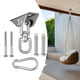 thumbnail image 1 of Colgadores de columpios, Kits para colgar hamacas, columpio de madera y hormigón, gancho para hamaca, columpio, gancho de techo, broche para patio de Argén DYNWAVEMX Perchas oscilantes, 1 of 8
