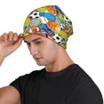 thumbnail image 3 of Naloa Various Balls Soft Beanie Hat, Knit Beanie Daily Beanie in Fine Knit for Women Men Winter Travel, Outdoor, 3 of 7