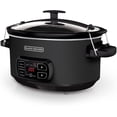 thumbnail image 1 of BLACK+DECKER 7-Quart Digital Slow Cooker with Chalkboard Surface Slate, 1 of 4
