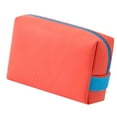 thumbnail image 1 of Bolsa de cosméticos impermeable para mujer, bolsas de maquillaje PU, bolsa de almacenamiento de artículos de tocador portátil para Naranja shamjiam Estuche cosmético de viaje, 1 of 6