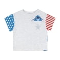 thumbnail image 2 of Lilo  and  Stitch Patriotic T-Shirt and Skort Youth 2-Piece Set-Size 6X, 2 of 4