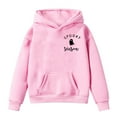 thumbnail image 3 of Tiijoy Big Girls Halloween Hoodie Spooky Ghost Pullover Hooded Sweatshirt, Sizes 9-10, 3 of 3