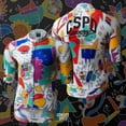 thumbnail image 4 of Concepto Velocidad Nuevos Productos CSPD Poorboy Jersey Ciclismo Jersey Transpirable MTB Camiseta de Manga Corta Tops de Bicicleta Maillot Ropa Ciclismo, 4 of 5