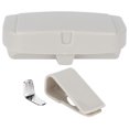 thumbnail image 2 of Soporte Automático Para Gafas De Sol Car Sun Visor Gafas Case Holder Kit Con Clips Para Boletos Almacenamiento Gafas De Sol Organizador UniversalBeige ANGGREK Descripción de la referencia, 2 of 5