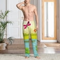 thumbnail image 2 of Sikiie Two Frogs Are Sitting On Water Lilies Pajama Pants Men, PJ Bottoms, Sleep & Lounge Pants-X-Large, 2 of 6