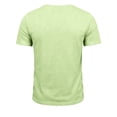 thumbnail image 6 of FINALGANG Mens Scoop Neck Short Sleeve Tee Soft Stretchy Relaxed Fit Plain Solid Color Everyday Basic Casual Top Cozy TShirts Green XXL, 6 of 7