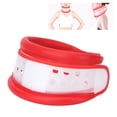 thumbnail image 3 of Adjustable Breathable Cervical Collar - Neck Support Brace For Men And Women, , Multiple Holes With Excellent PVC Material, 3 of 8