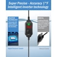 thumbnail image 4 of Calentador de acuario AquaMiracle 200 W ajustable sumergible, 4 of 7