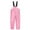 Pink, variant on CPNG Kids Snow Pants Girls Boys Snow Bibs Insulated Overalls Winter Overalls Adjustable Suspenders Snowbib Waterproof Windproof Snowsuit Warm Snowboard Pants