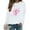 QR1-White, variant on VKOYWKM Breast Cancer Awareness Tshirt for Women Breast Cancer Long Sleeve Tops Pink Ribbon Graphic T Shirts Fight Cancer Crew Neck Breast Cancer Blouse