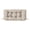 Beige, variant on Tufted Wicker Loveseat Cushion, 41" x 19", Outdoor Settee Cushion