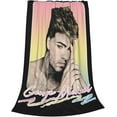 thumbnail image 3 of George Michael Anti-Pilling Flannel Blanket, Suitable for Sofas, Outdoor use, Games and Lunch Breaks 60"x50", 3 of 7