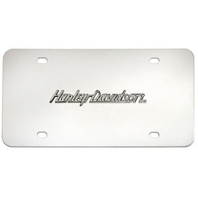 Harley Davidson Bar And Shield Black 3d Emblem Decorative Vanity