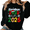 Black-2, variant on Women Unfolding Of Your Words Graphic Relaxed Fit Casual and Cotton Tee T Shirt Top Round-neck long-sleeved Black S-3XL